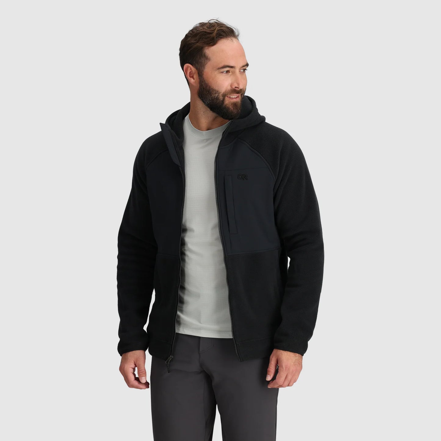 OR Men's Polartec 200 Half Zip Hoodie