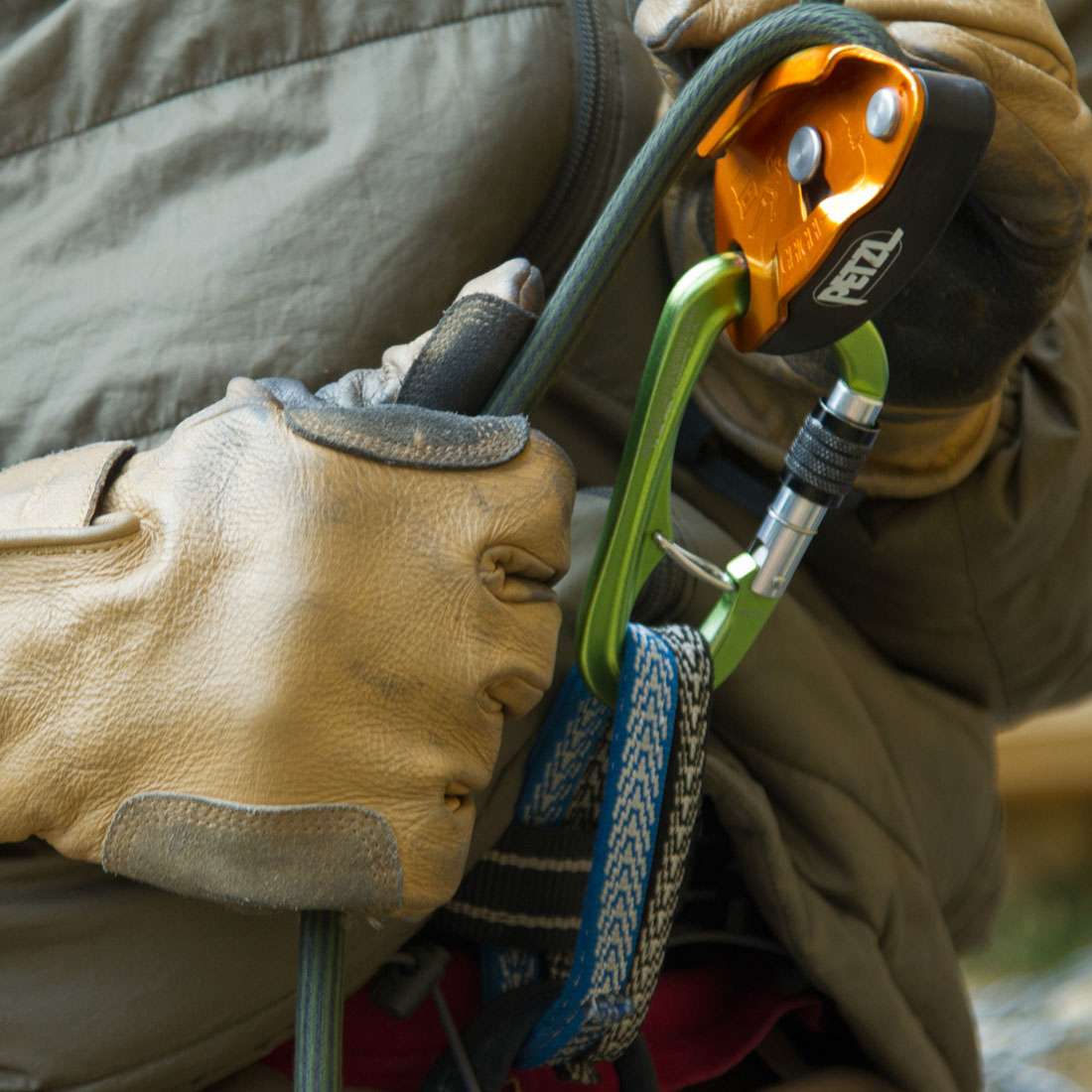 Metolius Gatekeeper Locking Belay Climbing Carabiner